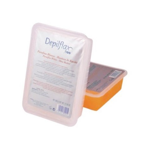 Depilflax 100 parafina biała z masłem shea 500 g Depilflax 100 parafina biała z masłem shea 500 g