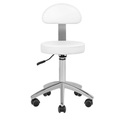 Fotel kosmetyczny elektryczny SILLON Lux 273b + taboret 304 biały Fotel kosmetyczny elektryczny SILLON Lux 273b + taboret 304 biały