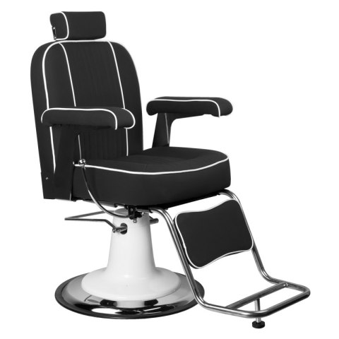 Gabbiano fotel barberski Amadeo czarny Gabbiano fotel barberski Amadeo czarny