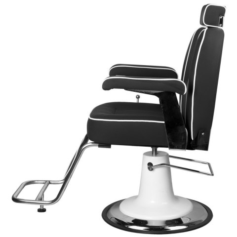 Gabbiano fotel barberski Amadeo czarny Gabbiano fotel barberski Amadeo czarny