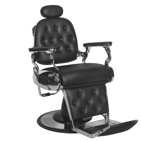Gabbiano fotel barberski Francesco Chrom czarny Gabbiano fotel barberski Francesco Chrom czarny