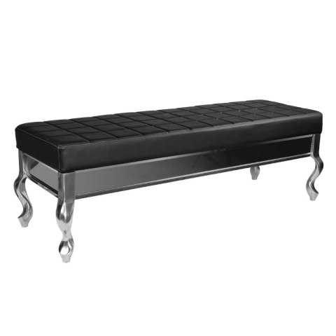 Gabbiano sofa do poczekalni F011 czarna Gabbiano sofa do poczekalni F011 czarna