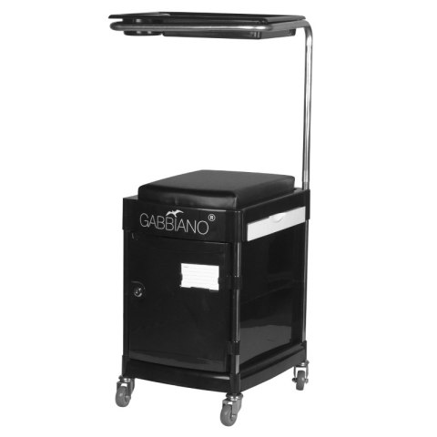 Pomocnik - taboret do pedicure 23 plus czarny Pomocnik - taboret do pedicure 23 plus czarny