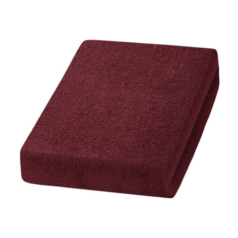 Prześcieradło frotte brązowe Prześcieradło frotte brązowe