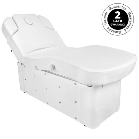 Spa leżanka kosmetyczna Azzurro krystal 370-3 4 siln. biała podgrzewana Spa leżanka kosmetyczna Azzurro krystal 370-3 4 siln. biała podgrzewana