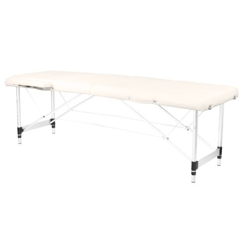 Stół składany do masażu aluminiowy komfort Activ Fizjo 2 segmentowe cream Stół składany do masażu aluminiowy komfort Activ Fizjo 2 segmentowe cream