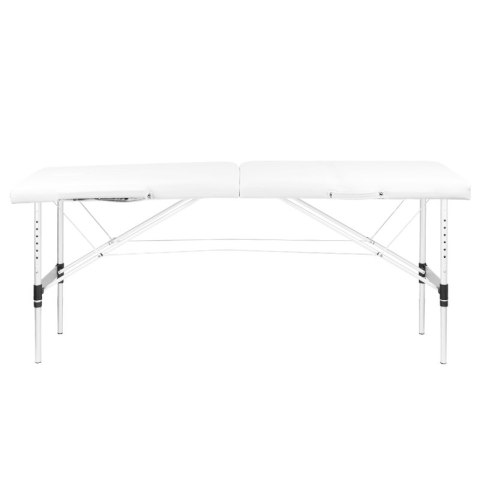 Stół składany do masażu aluminiowy komfort Activ Fizjo 2 segmentowe white Stół składany do masażu aluminiowy komfort Activ Fizjo 2 segmentowe white