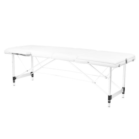 Stół składany do masażu aluminiowy komfort Activ Fizjo 3 segmentowy white Stół składany do masażu aluminiowy komfort Activ Fizjo 3 segmentowy white