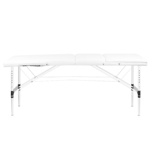Stół składany do masażu aluminiowy komfort Activ Fizjo 3 segmentowy white Stół składany do masażu aluminiowy komfort Activ Fizjo 3 segmentowy white