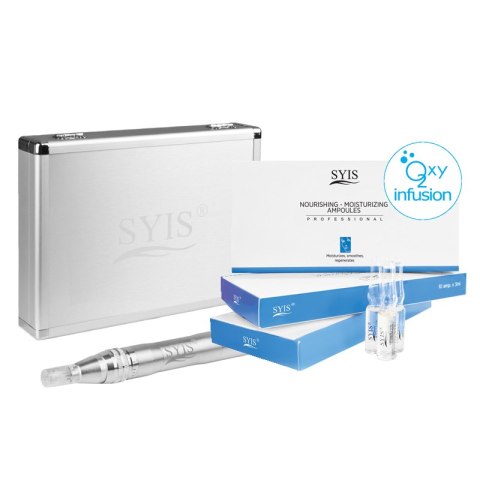 Syis - Microneedle Pen 05 silver + kosmetyki Syis Syis - Microneedle Pen 05 silver + kosmetyki Syis