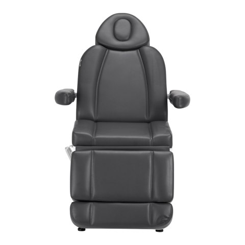 Fotel kosmetyczny elektr. Azzurro 803D 3 siln. szary
