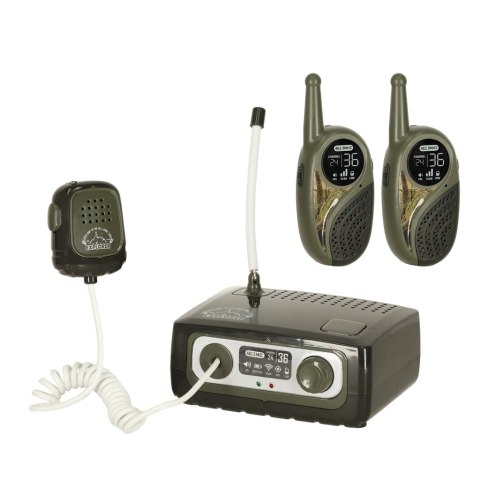 Walkie-talkie krótkofalówka zestaw z centralą dla dzieci khaki Walkie-talkie krótkofalówka zestaw z centralą dla dzieci khaki