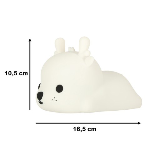 Lampka nocna dla dzieci dotykowa silikonowa 8 LED USB jelonek Lampka nocna dla dzieci dotykowa silikonowa 8 LED USB jelonek