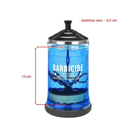 Barbicide pojemnik szklany do dezynfekcji 750 ml Barbicide pojemnik szklany do dezynfekcji 750 ml