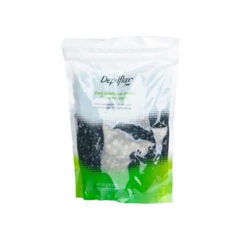 Depilflax 100 elastyczny wosk do depilacji o niskiej temperaturze topnienia perłowy negra czarny 1000 g Depilflax 100 elastyczny wosk do depilacji o niskiej temperaturze topnienia perłowy negra czarny 1000 g