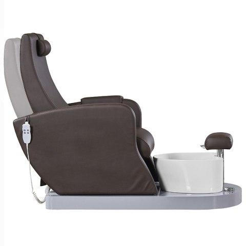 Fotel spa do pedicure Azzurro 016B brązowy Fotel spa do pedicure Azzurro 016B brązowy