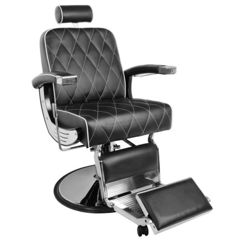 Gabbiano fotel barberski Imperial czarny Gabbiano fotel barberski Imperial czarny