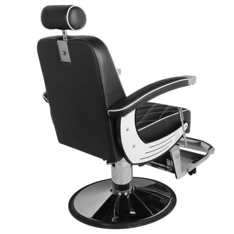 Gabbiano fotel barberski Imperial czarny Gabbiano fotel barberski Imperial czarny