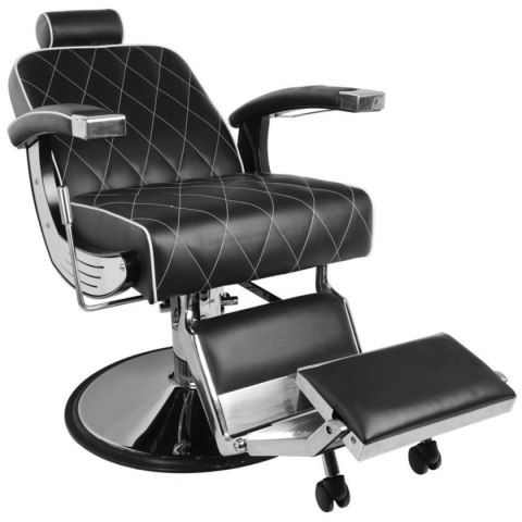 Gabbiano fotel barberski Imperial czarny Gabbiano fotel barberski Imperial czarny