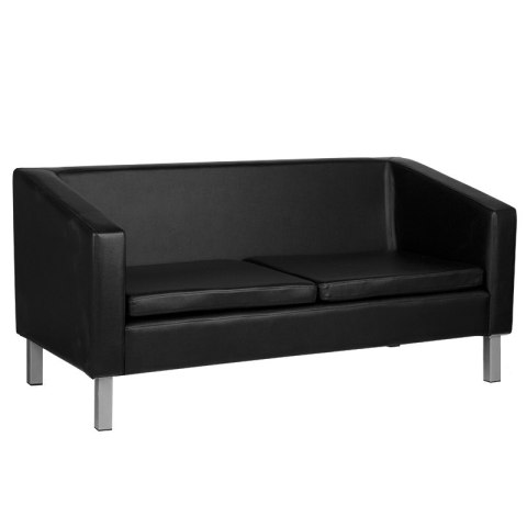 Gabbiano sofa do poczekalni BM18003 czarna Gabbiano sofa do poczekalni BM18003 czarna