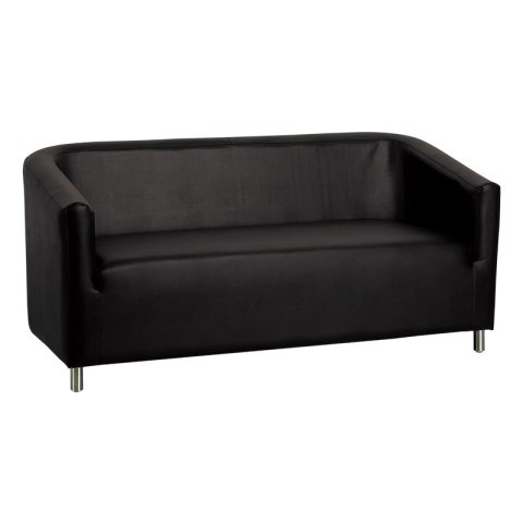 Gabbiano sofa do poczekalni M021 czarna Gabbiano sofa do poczekalni M021 czarna
