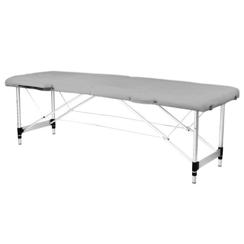 Stół składany do masażu aluminiowy komfort Activ Fizjo 2 segmentowy szary Stół składany do masażu aluminiowy komfort Activ Fizjo 2 segmentowy szary