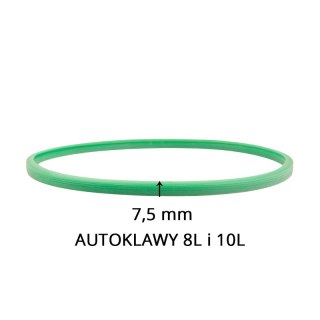 Woson uszczelka silikonowa do autoklawów 10 L i 12 L zielona 7,5 mm