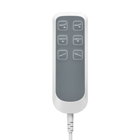 Elektryczny fotel kosmetyczny SILLON CLASSIC 3 silniki z kołyską pedi szary Elektryczny fotel kosmetyczny SILLON CLASSIC 3 silniki z kołyską pedi szary
