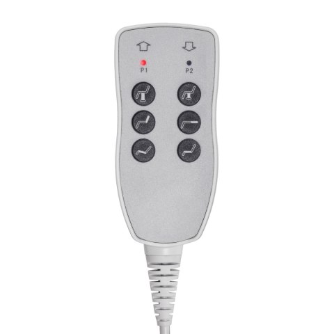 Fotel kosmetyczny elektr. Azzurro 870S pedi 3 siln. szary Fotel kosmetyczny elektr. Azzurro 870S pedi 3 siln. szary