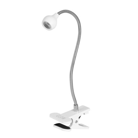 Glow Lampka UV LED Snake na biurko biała Glow Lampka UV LED Snake na biurko biała