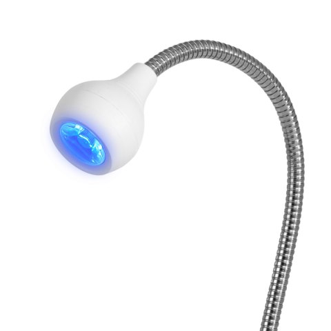 Glow Lampka UV LED Snake na biurko biała Glow Lampka UV LED Snake na biurko biała