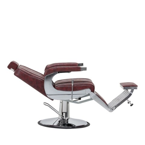 Hair System fotel barberski BM88066 bordowy Hair System fotel barberski BM88066 bordowy