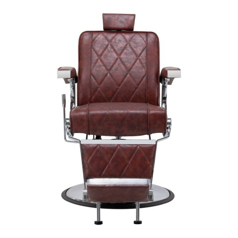 Hair System fotel barberski BM88066 bordowy Hair System fotel barberski BM88066 bordowy