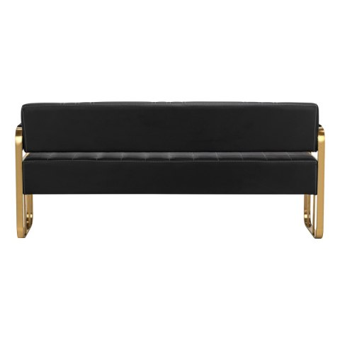 Gabbiano Sofa do poczekalni Avila złoto czarna Gabbiano Sofa do poczekalni Avila złoto czarna