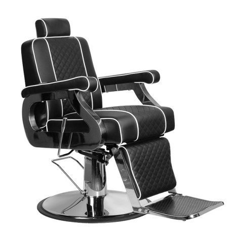 Gabbiano fotel barberski Paulo czarny Gabbiano fotel barberski Paulo czarny
