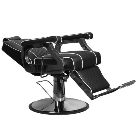 Gabbiano fotel barberski Paulo czarny Gabbiano fotel barberski Paulo czarny