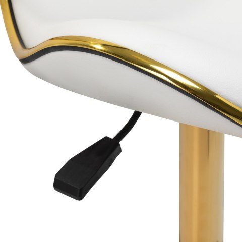 Gabbiano taboret kosmetyczny Q-4599G Biały Gabbiano taboret kosmetyczny Q-4599G Biały