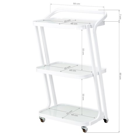 Stolik Giovanni H6701 Biały Stolik Giovanni H6701 Biały