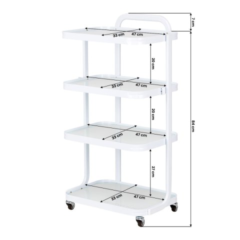 Stolik Giovanni H6702 Biały Stolik Giovanni H6702 Biały