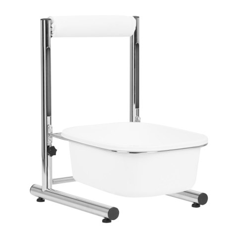 Brodzik do pedicure z regulowaną wysokością chrom Brodzik do pedicure z regulowaną wysokością chrom