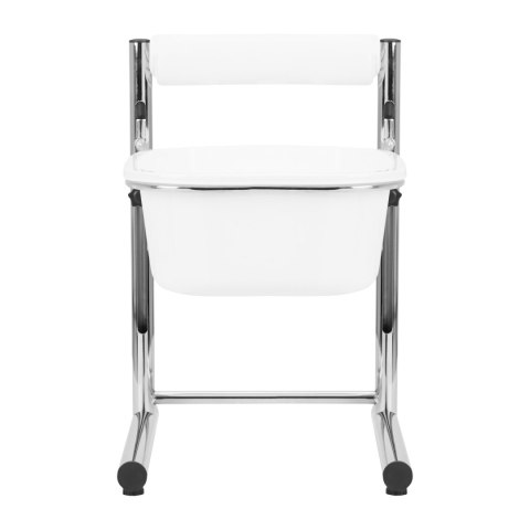 Brodzik do pedicure z regulowaną wysokością chrom Brodzik do pedicure z regulowaną wysokością chrom