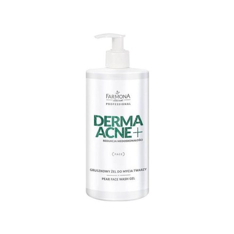Farmona dermaacne + gruszkowy żel do mycia twarzy 500 ml Farmona dermaacne + gruszkowy żel do mycia twarzy 500 ml