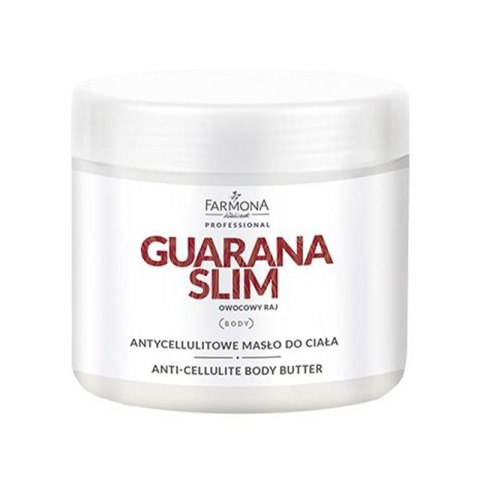 Farmona guarana slim antycellulitowe masło do ciała 500 ml Farmona guarana slim antycellulitowe masło do ciała 500 ml
