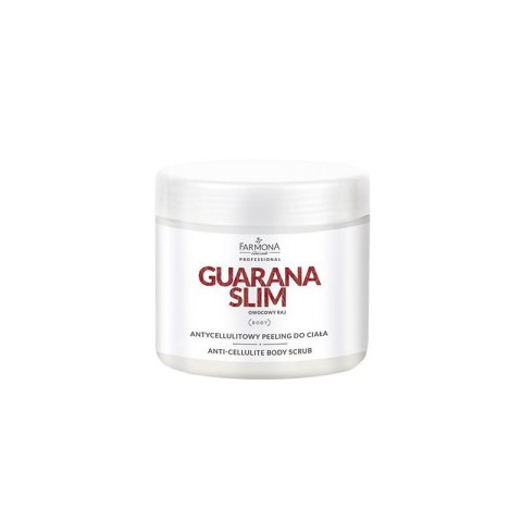 Farmona guarana slim antycellulitowy peeling do ciała 600 g Farmona guarana slim antycellulitowy peeling do ciała 600 g