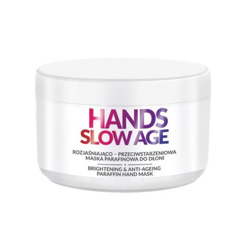 Farmona hands slow age rozjaśniająco-przeciwstarzeniowa maska parafinowa do dłoni 300 ml Farmona hands slow age rozjaśniająco-przeciwstarzeniowa maska parafinowa do dłoni 300 ml