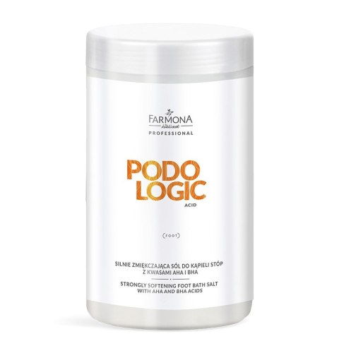 Farmona podologic acid silnie zmiękczająca sól do kąpieli stóp z kwasami AHA i BHA 1400 g Farmona podologic acid silnie zmiękczająca sól do kąpieli stóp z kwasami AHA i BHA 1400 g