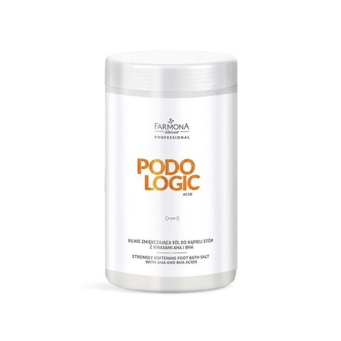 Farmona podologic acid silnie zmiękczająca sól do kąpieli stóp z kwasami AHA i BHA 1400 g Farmona podologic acid silnie zmiękczająca sól do kąpieli stóp z kwasami AHA i BHA 1400 g