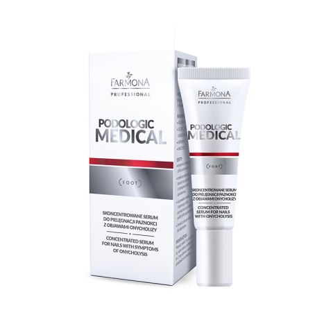 Farmona podologic medical skoncentrowane serum do pielęgnacji paznokci z objawami onycholizy 15 ml Farmona podologic medical skoncentrowane serum do pielęgnacji paznokci z objawami onycholizy 15 ml
