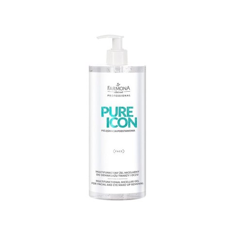 Farmona pure icon multifunkcyjny żel miceralny do demakijażu twarzy i oczu 500 ml Farmona pure icon multifunkcyjny żel miceralny do demakijażu twarzy i oczu 500 ml