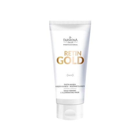 Farmona retin gold złota maska ujędrniająco-rozświetlająca 200 ml Farmona retin gold złota maska ujędrniająco-rozświetlająca 200 ml